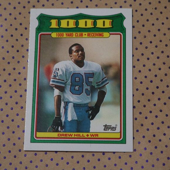 Drew Hill #7 Football Card - Picture 1 of 2